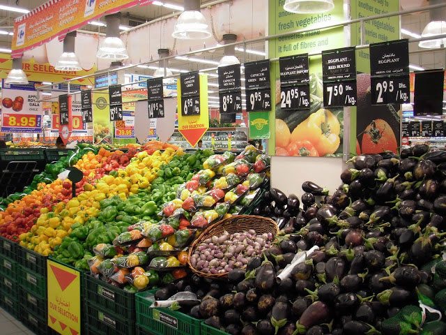 Цены на продукты в ОАЭ