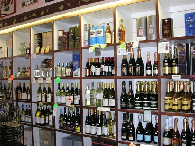 Магазин с алкоголем в ОАЭ